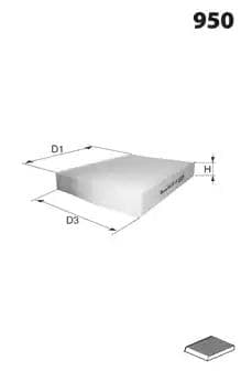 dp1110120022 Dr!ve+ Фільтр салону