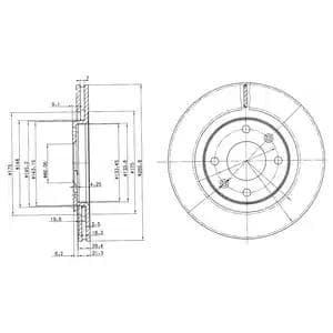 dp1010110415 Dr!ve+ Тормозной диск