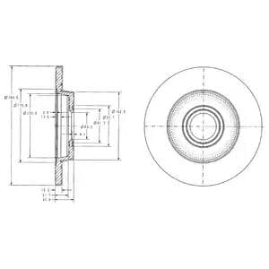 dp1010110146 Dr!ve+ Гальмівний диск