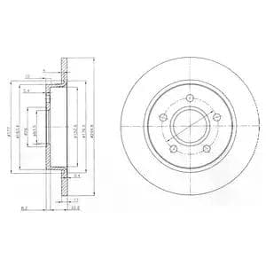 dp1010110238 Dr!ve+ Тормозной диск