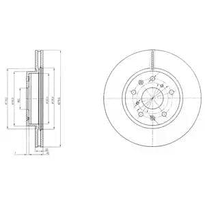 dp1010110547 Dr!ve+ Тормозной диск