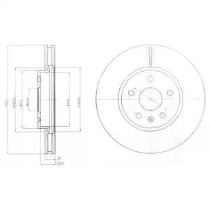 dp1010110618 Dr!ve+ Тормозной диск