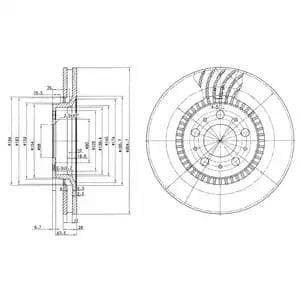 dp1010110787 Dr!ve+ Тормозной диск