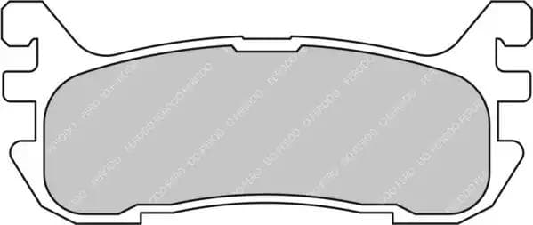 fcp1012h Ferodo Гальмівні колодки