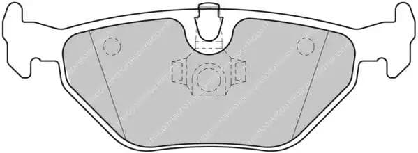 FCP1301H Ferodo Гальмівні колодки