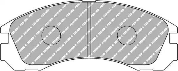 FDS765 Ferodo Гальмівні колодки