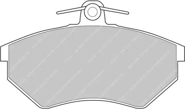 FDS774 Ferodo Тормозные колодки