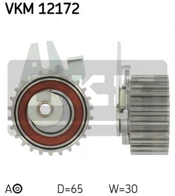 VKM 12172 SKF Натяжной ролик ремня ГРМ