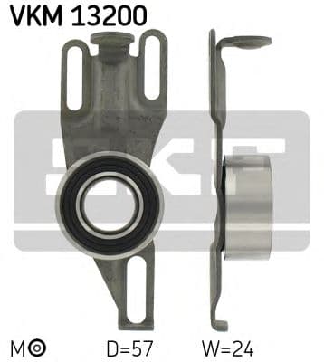 VKM 13200 SKF Натяжний ролик ременя ГРМ