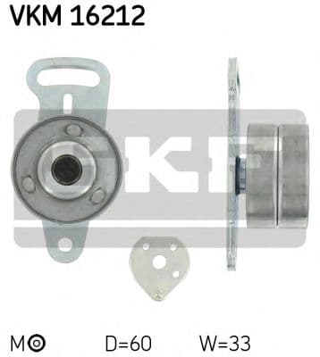 VKM 16212 SKF Натяжной ролик ремня ГРМ