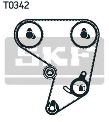 VKMA 91700 SKF Комплект ремня ГРМ для Toyota Supra
