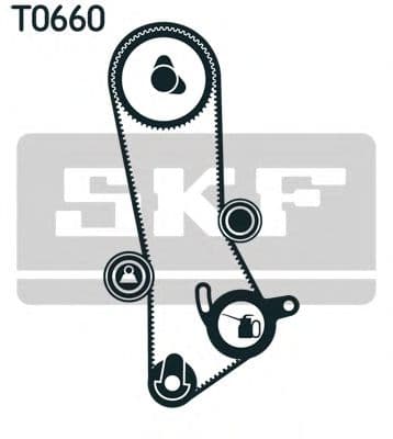 VKMA 91015 SKF Комплект ременя ГРМ для Toyota Paseo