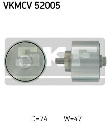 VKMCV 52005 SKF Обводной ролик поликлинового ремня