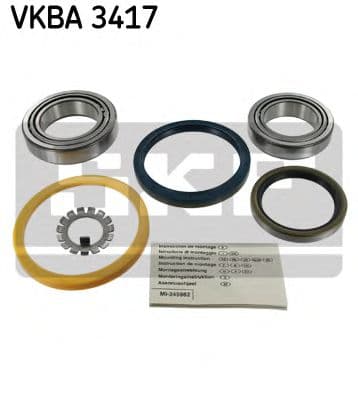 VKBA 3417 SKF Підшипник ступиці колеса