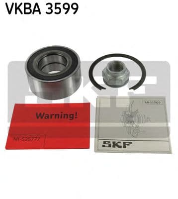 VKBA 3599 SKF Підшипник ступиці колеса