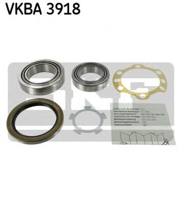 VKBA 3918 SKF Підшипник ступиці колеса
