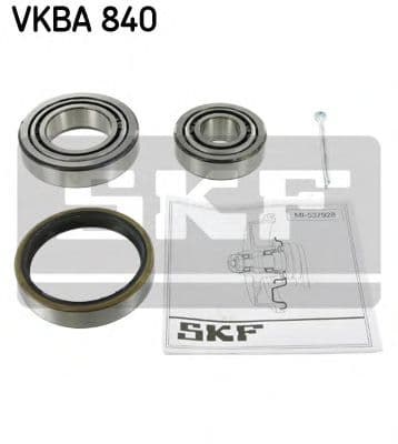VKBA 840 SKF Підшипник ступиці колеса для Nissan Urvan