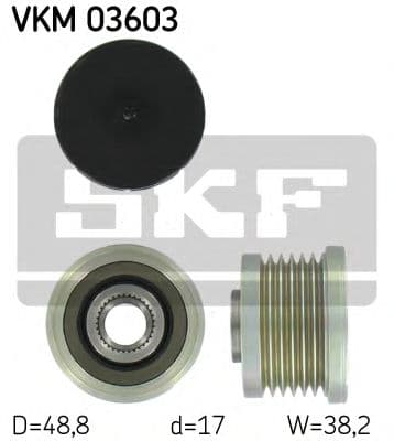 VKM 03603 SKF Муфта генератора