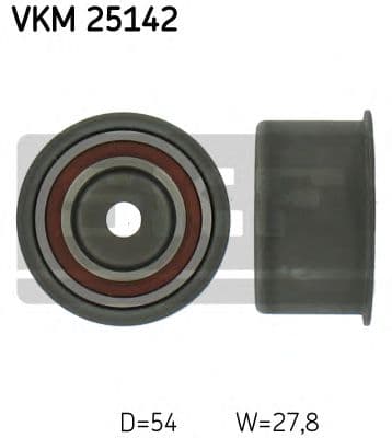 VKM 25142 SKF Обводной ролик ремня ГРМ