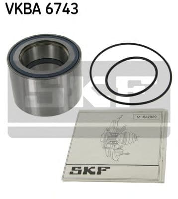 VKBA 6743 SKF Підшипник ступиці колеса