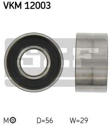 VKM 12003 SKF Натяжний ролик ременя ГРМ