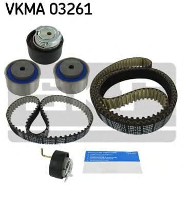 VKMA 03261 SKF Комплект ременя ГРМ