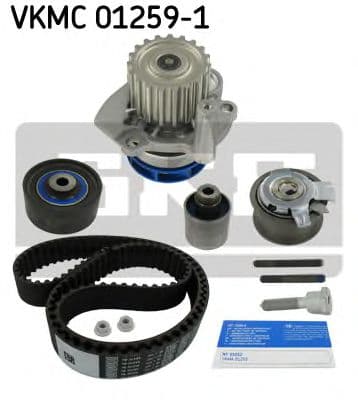 VKMC 01259-1 SKF Комплект ременя ГРМ + помпа