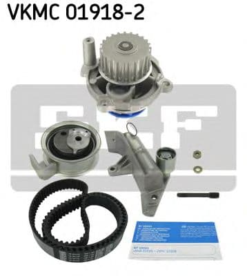 VKMC 01918-2 SKF Комплект ременя ГРМ + помпа