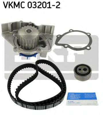 VKMC 03201-2 SKF Комплект ремня ГРМ + помпа