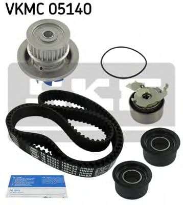 VKMC 05140 SKF Комплект ременя ГРМ + помпа