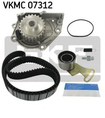 VKMC 07312 SKF Комплект ременя ГРМ + помпа