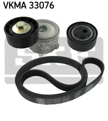 VKMA 33076 SKF Комплект поліклинового ременя