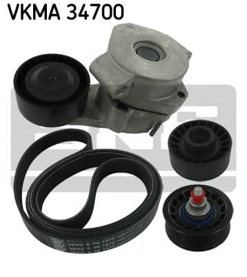 VKMC 34700 SKF Водяна помпа+ к-кт ременя