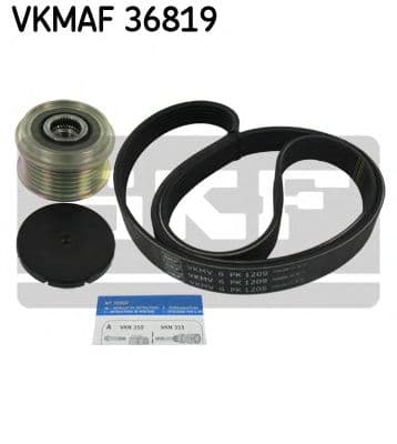 VKMAF 36819 SKF Комплект поліклинового ременя