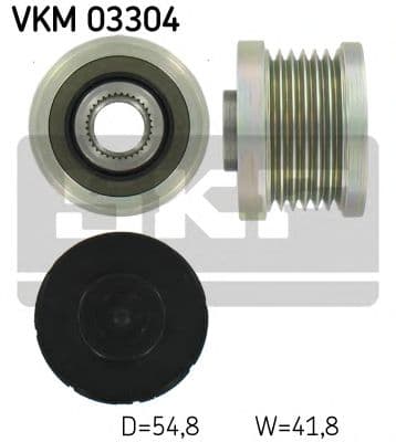VKM 03304 SKF Муфта генератора