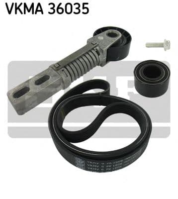 VKMA 36035 SKF Комплект поліклинового ременя