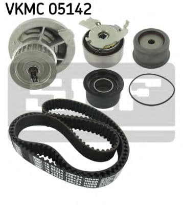 VKMC 05142 SKF Комплект ременя ГРМ + помпа