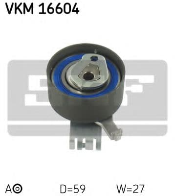 VKM 16604 SKF Натяжний ролик ременя ГРМ