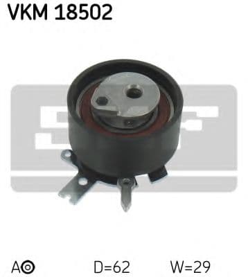 VKM 18502 SKF Натяжной ролик ремня ГРМ