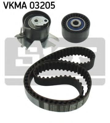 VKMA 03205 SKF Комплект ремня ГРМ