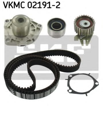 VKMC 02191-2 SKF Комплект ременя ГРМ + помпа