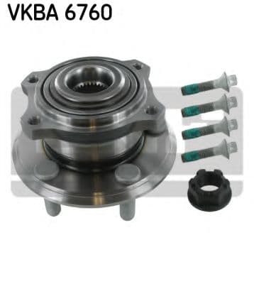 VKBA 6760 SKF Ступиця колеса