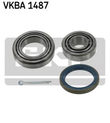 VKBA 1487 SKF Комплект ступицы колеса