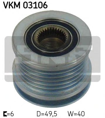 VKM 03106 SKF Муфта генератора
