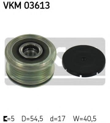 VKM 03613 SKF Муфта генератора