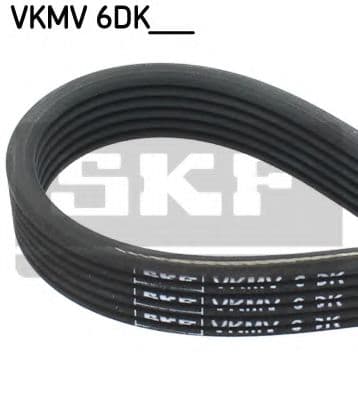 VKMV 6DK1841 SKF Поліклиновий ремінь