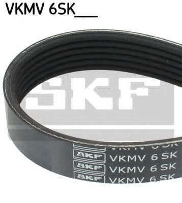 VKMV 6SK873 SKF Поліклиновий ремінь
