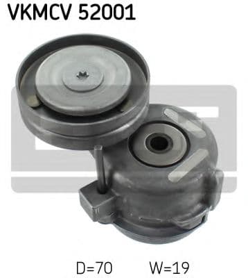 VKMCV 52001 SKF Натяжной ролик поликлинового ремня