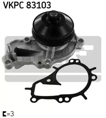 VKPC83103 SKF Помпа