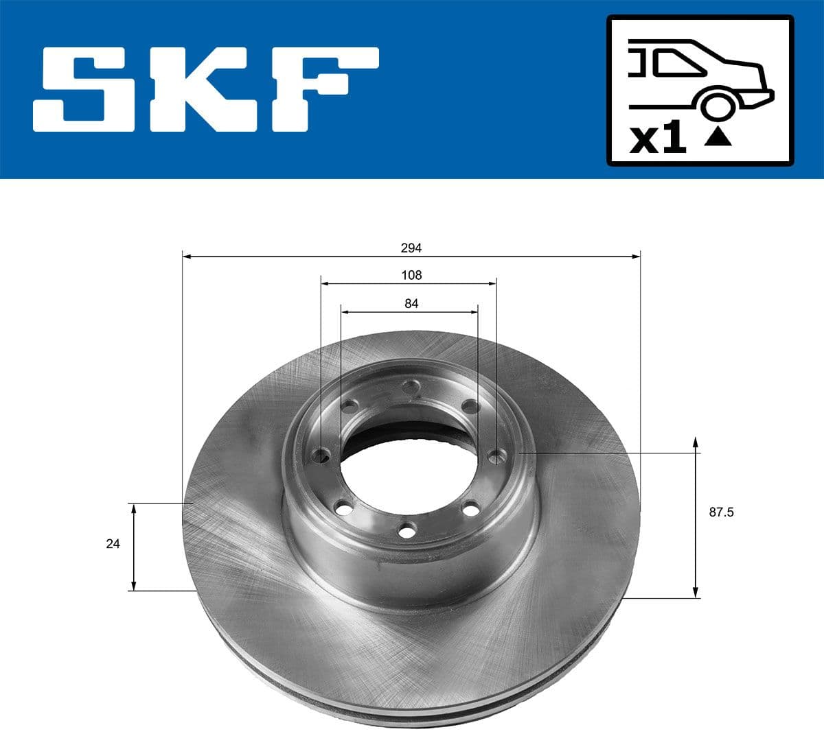 vkbd90190v1 SKF Тормозной диск